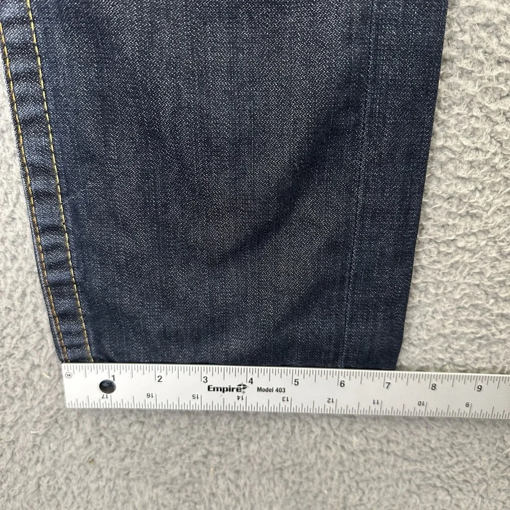 True Religion Geno Slim Jeans Flap‎ Back Pockets Lost Lagoon Denim Men's 31 x 34